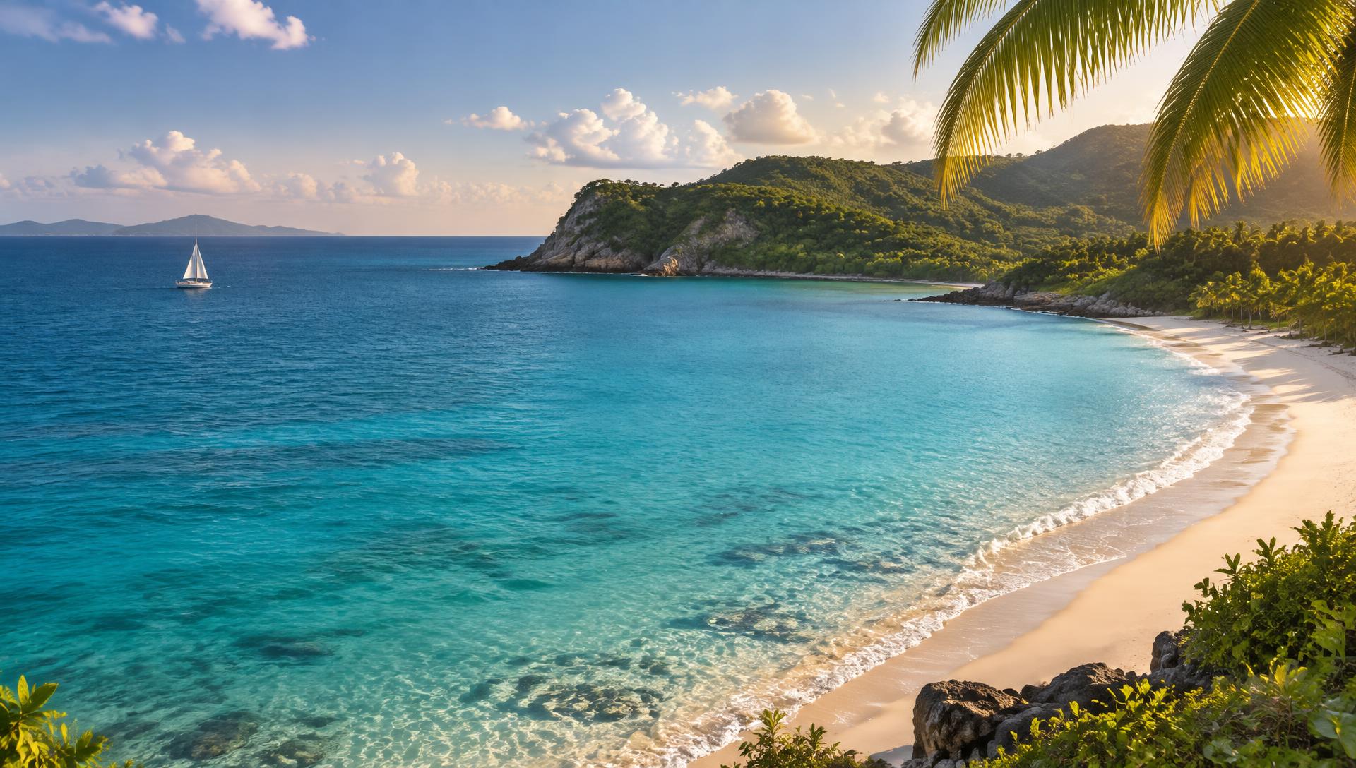 Turquoise bay and coastline