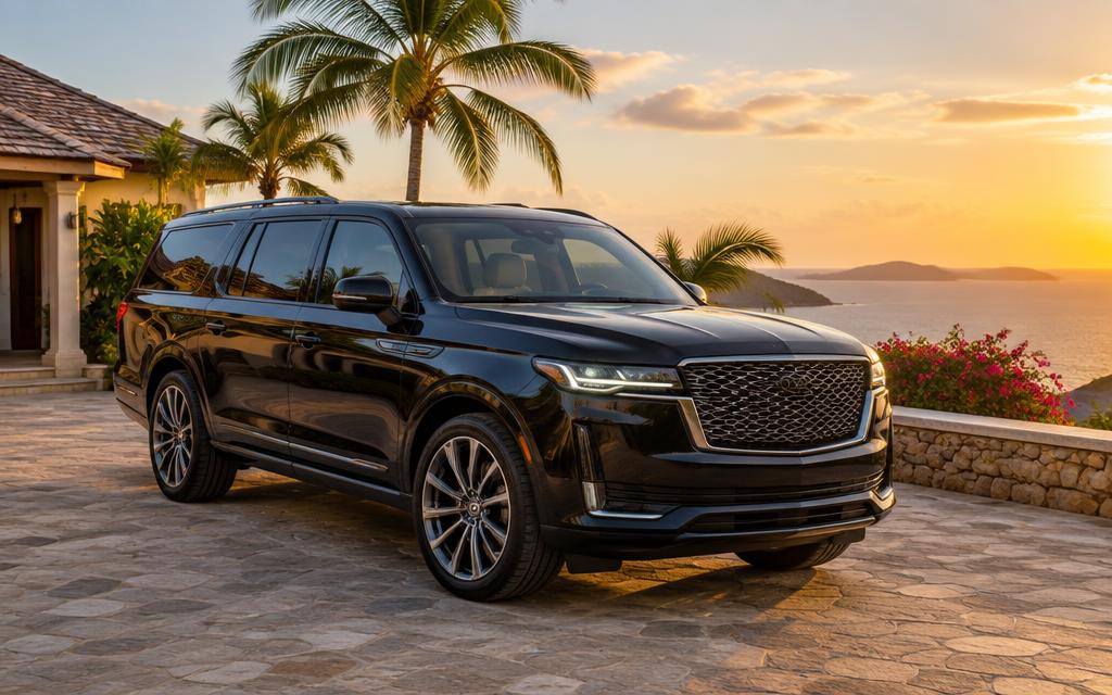 Representative luxury suvs for illustration