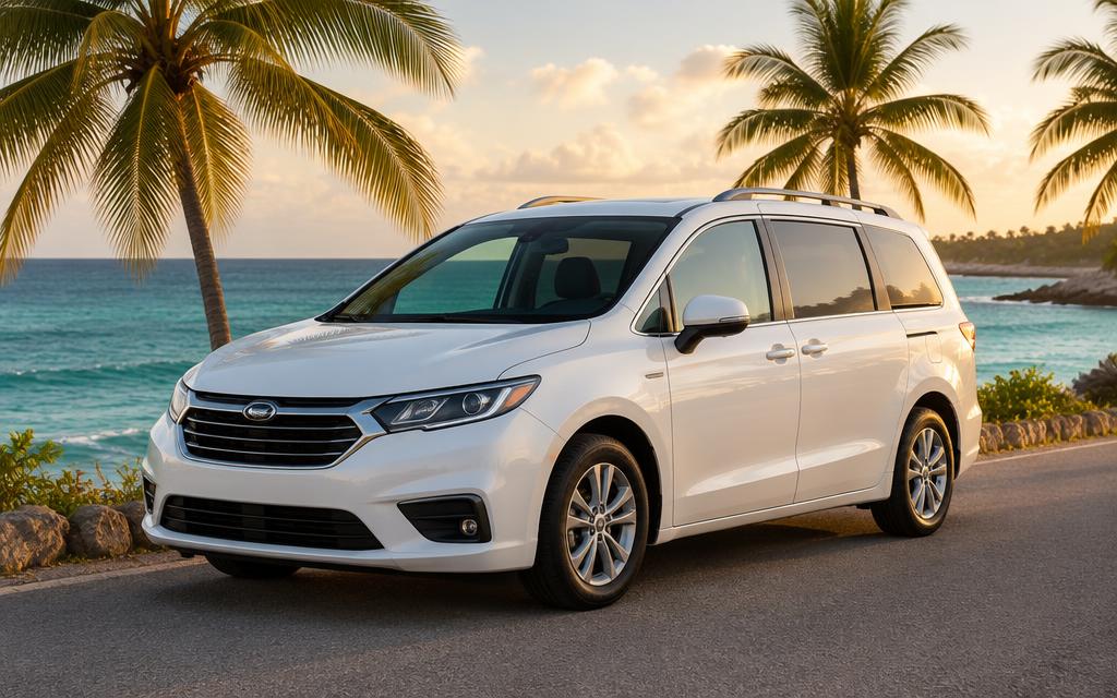 Representative minivans for illustration